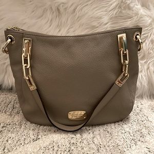 Michael Kors Taupe Crossbody